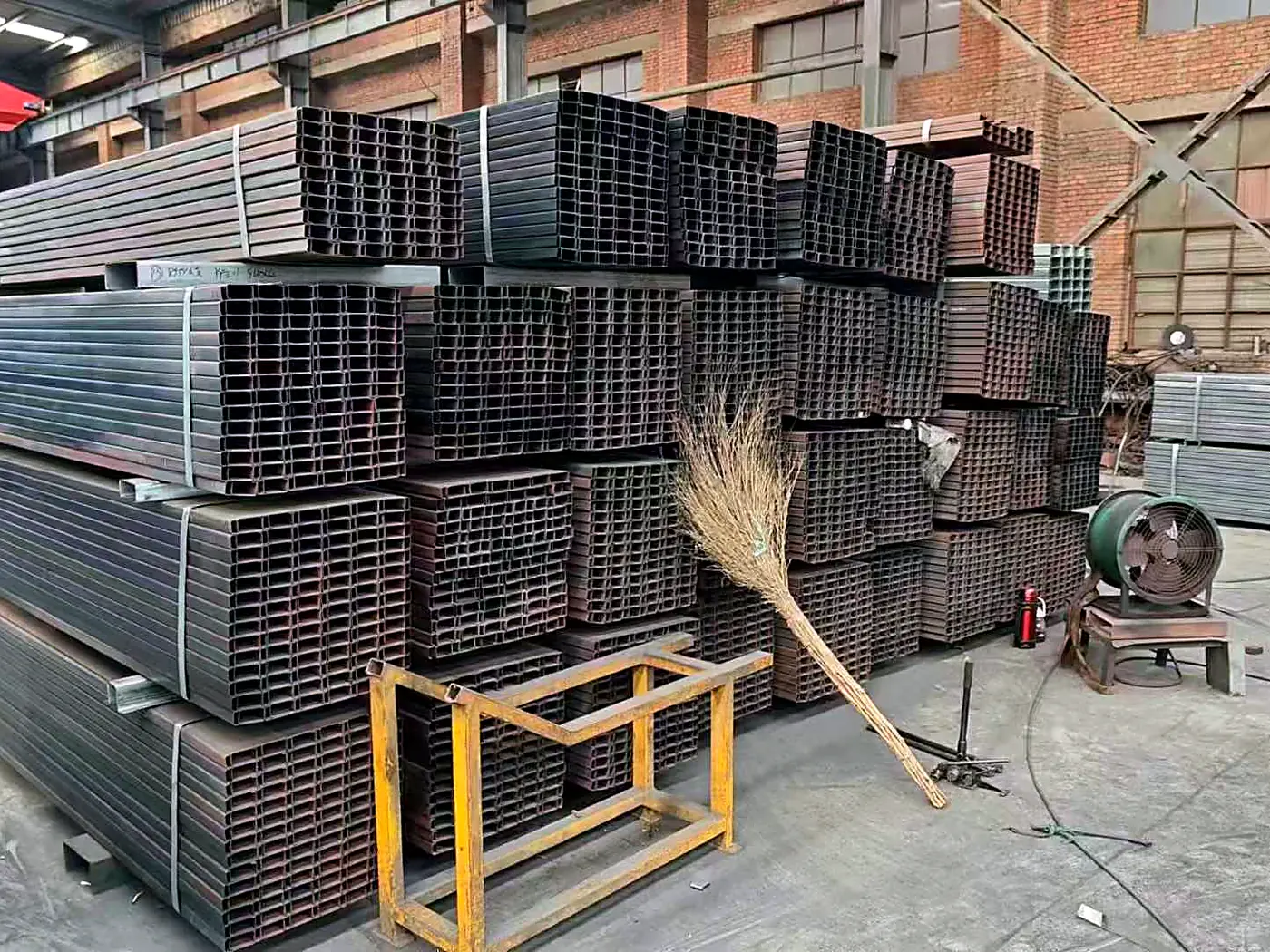 C & Z Purlins supplied from China - live stock ready for export