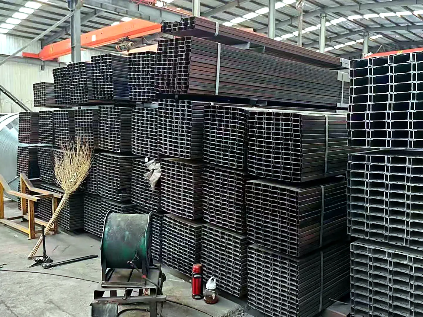 C & Z Purlins - production and quality control