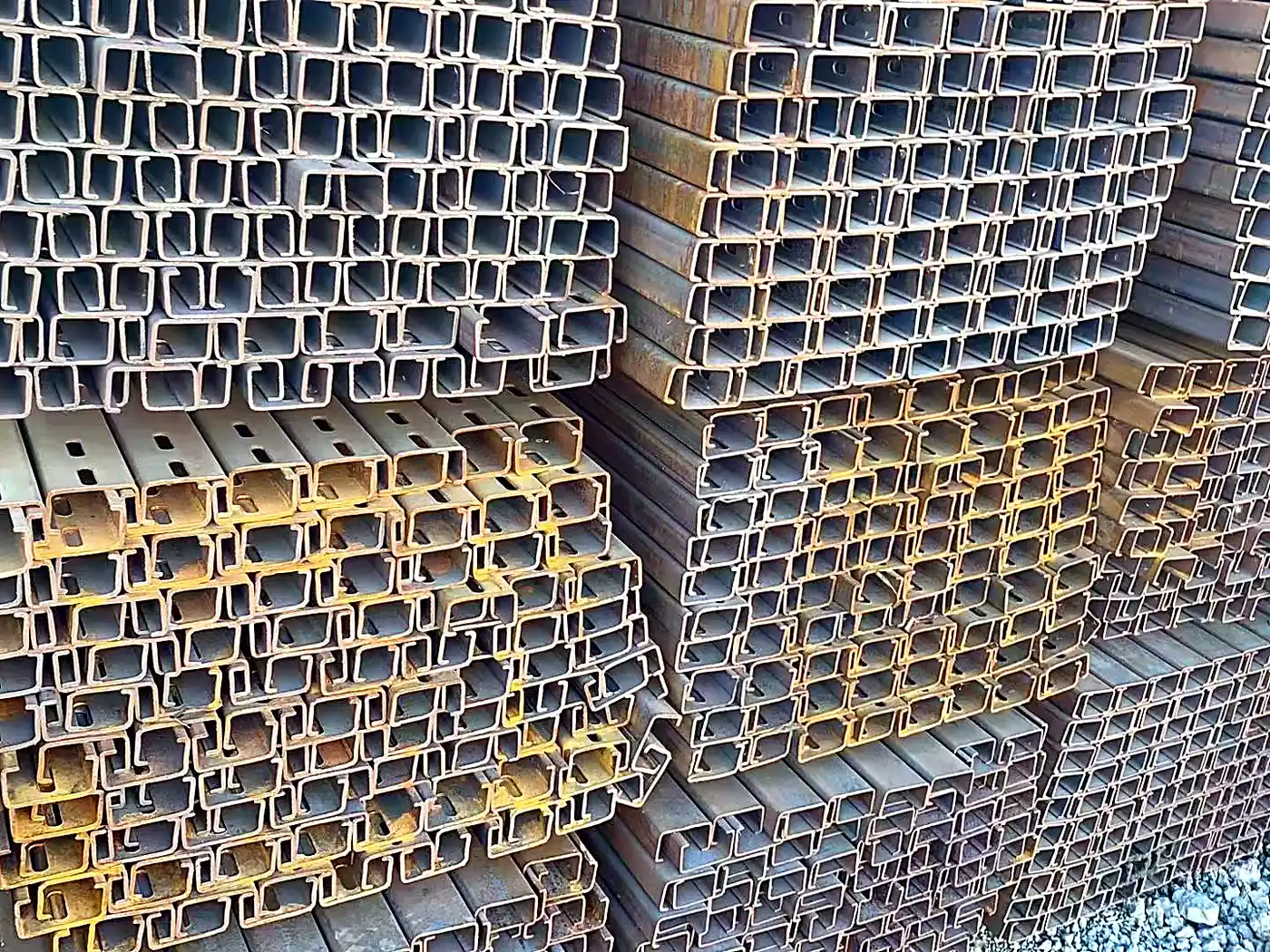 C & Z Purlins - inspected and packed for shipment