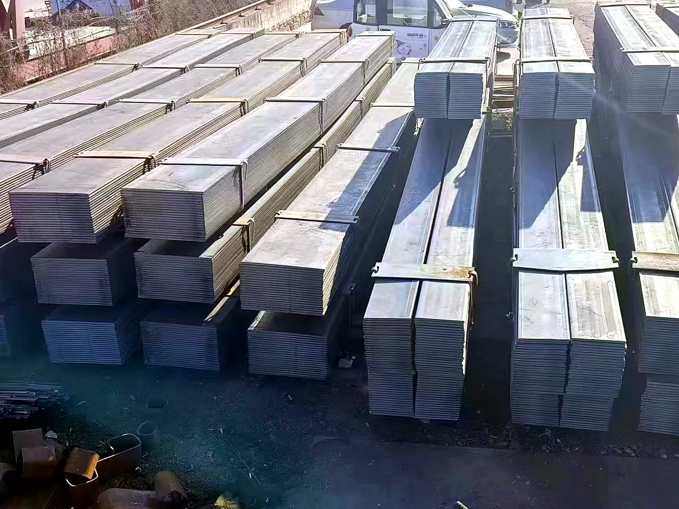 Hot-Rolled Flat Steel Bar supplied from China - live stock ready for export