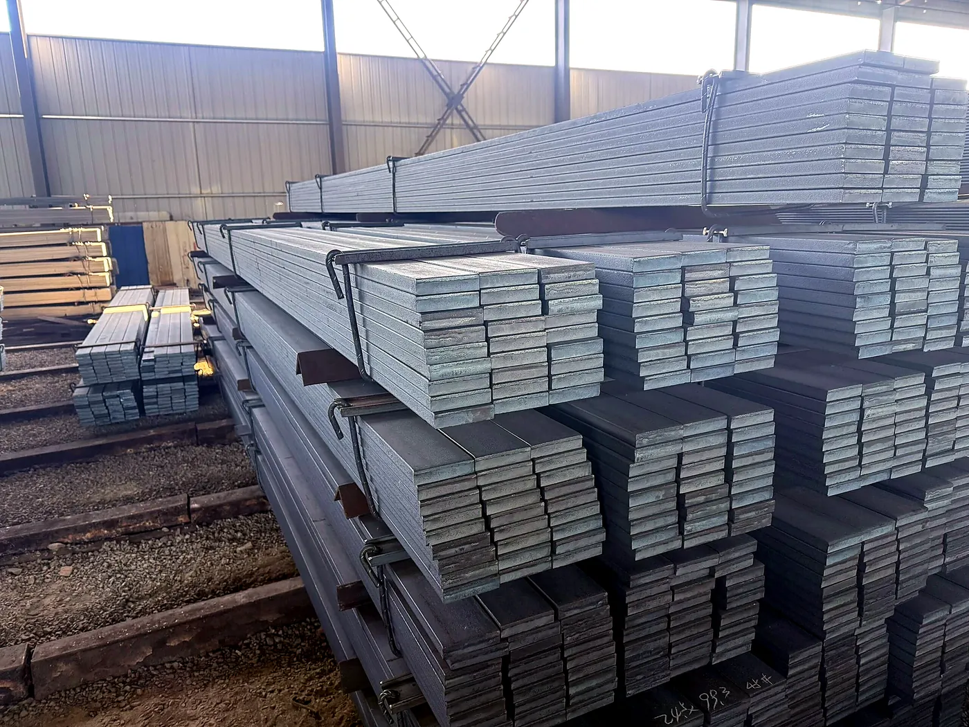 Hot-Rolled Flat Bar supplied from China - live stock ready for export