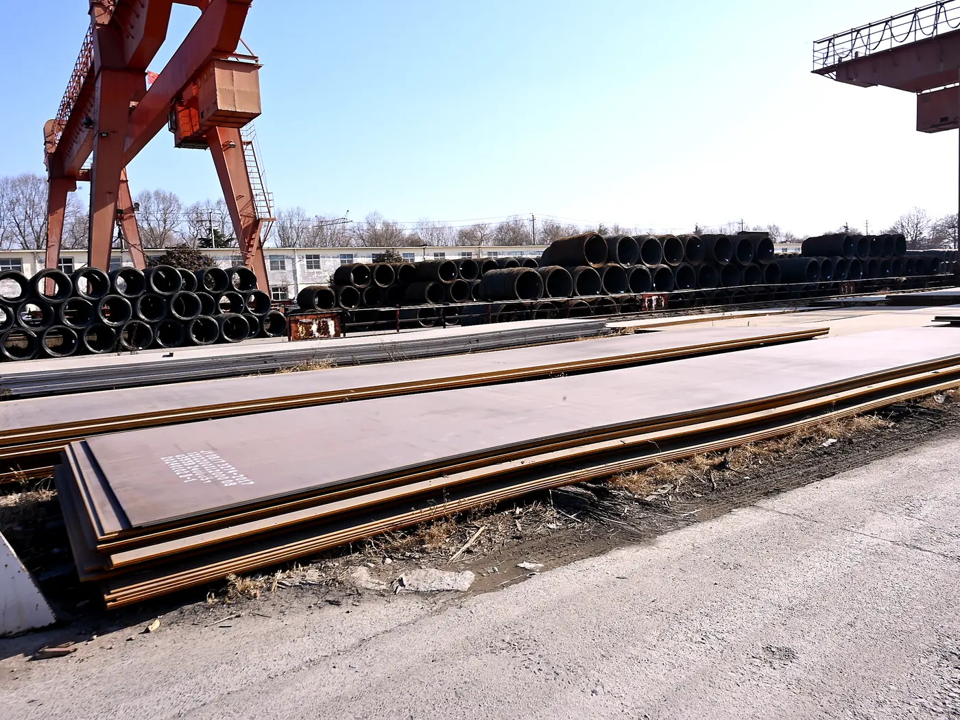 Medium & Heavy Steel Plate - production and quality control