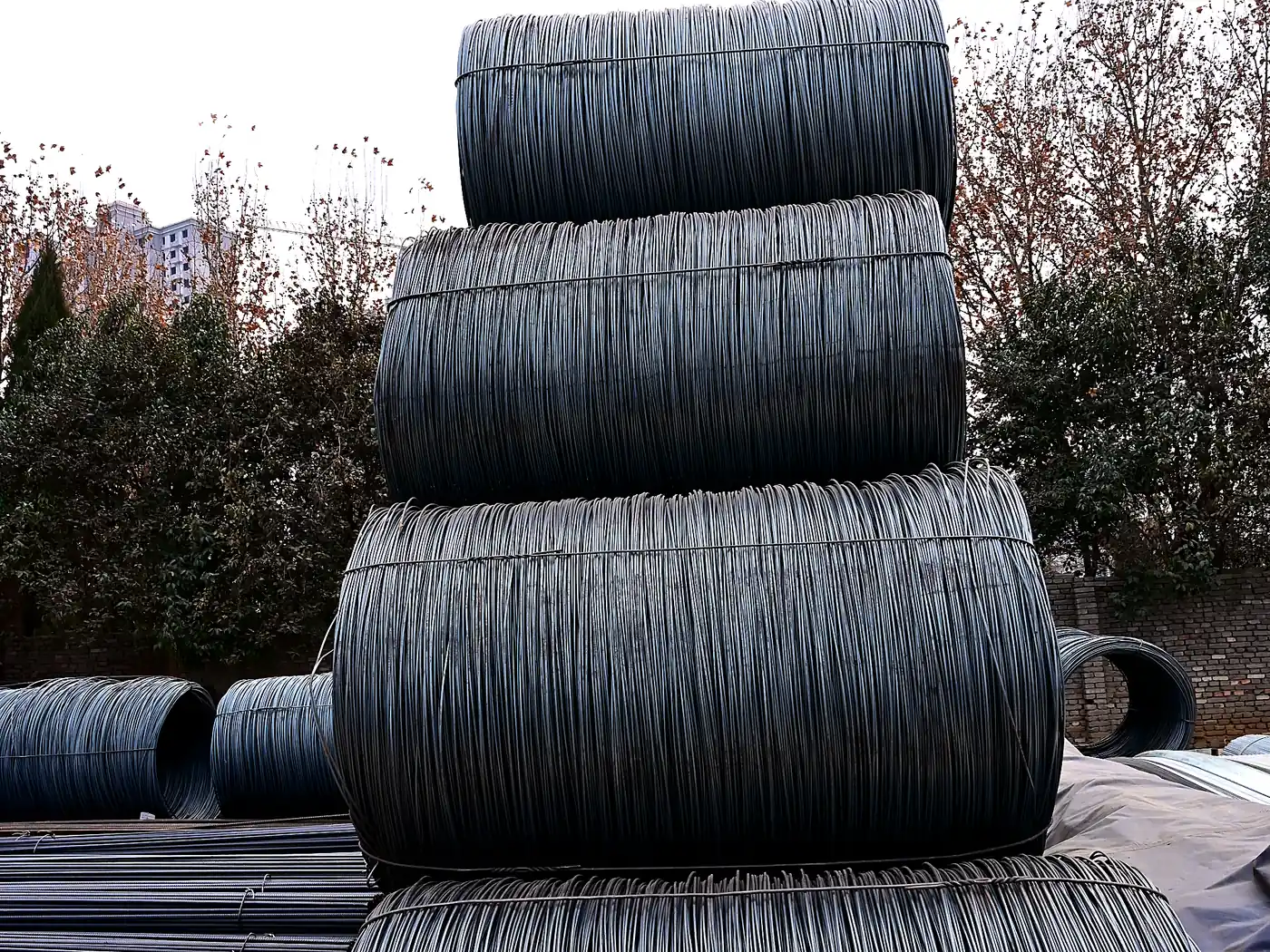 Rebar in Coils supplied from China - live stock ready for export