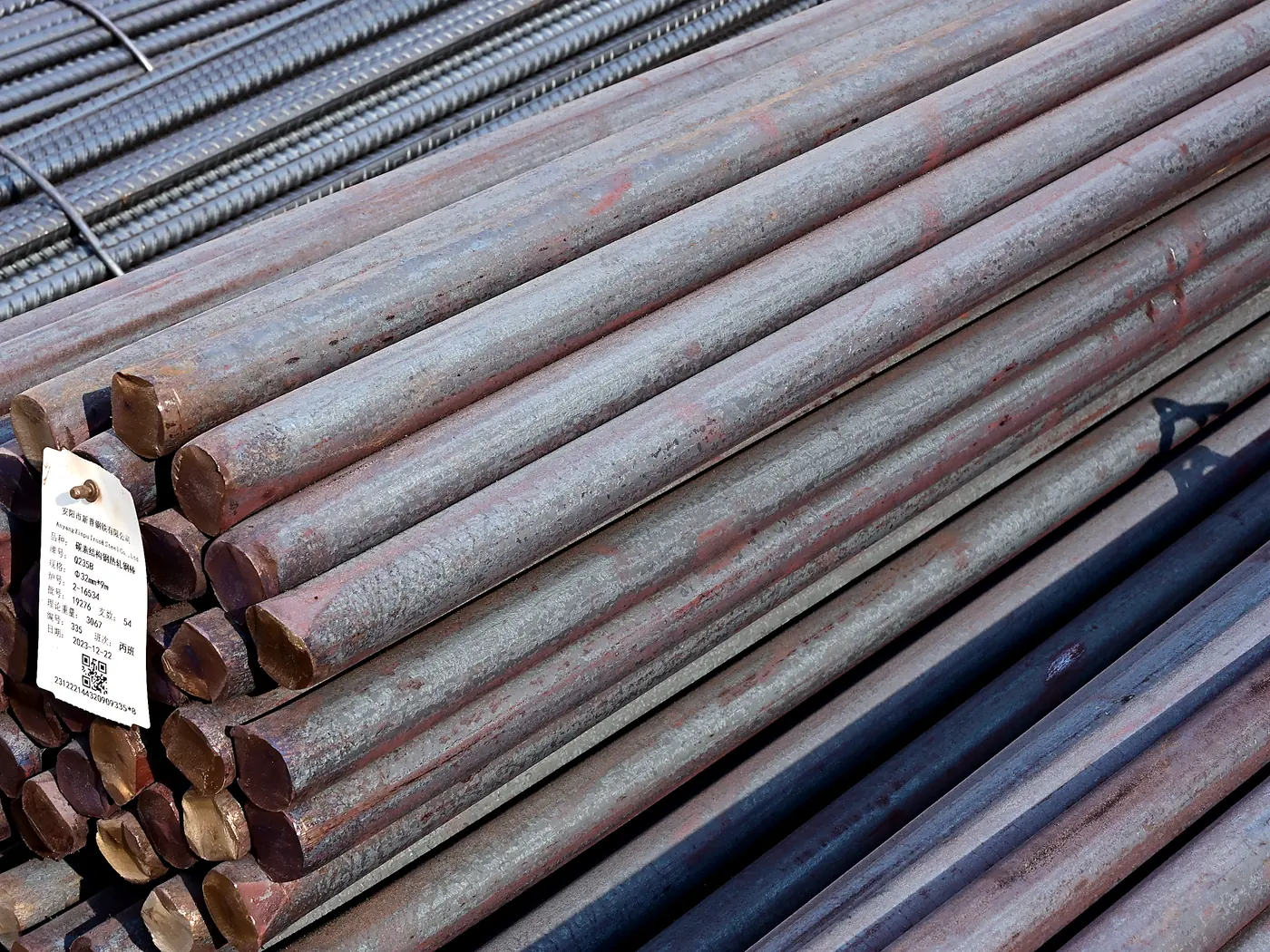 Carbon & Alloy Round Bar - inspected and packed for shipment