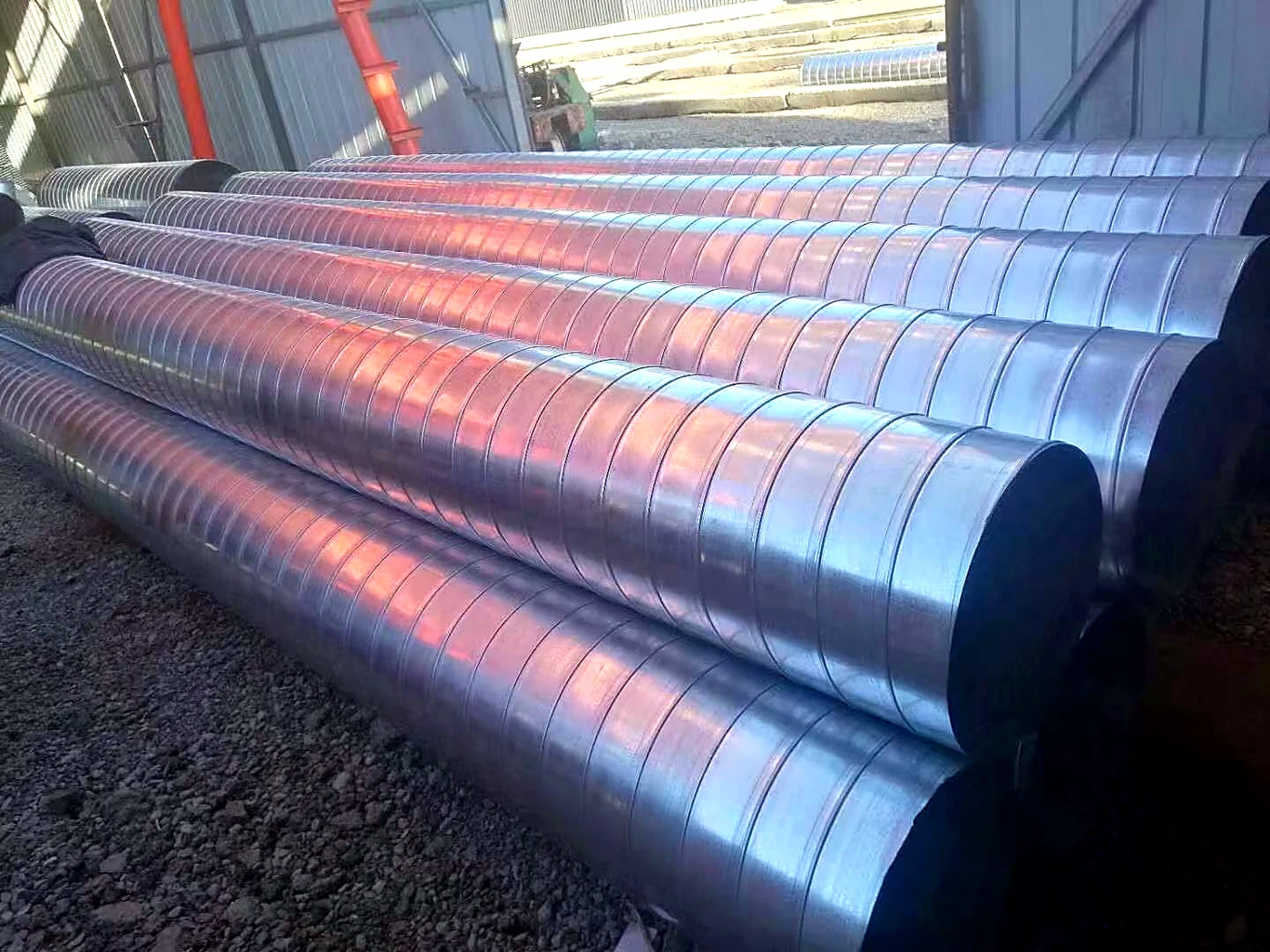 Spiral Welded Steel Pipe - production and quality control
