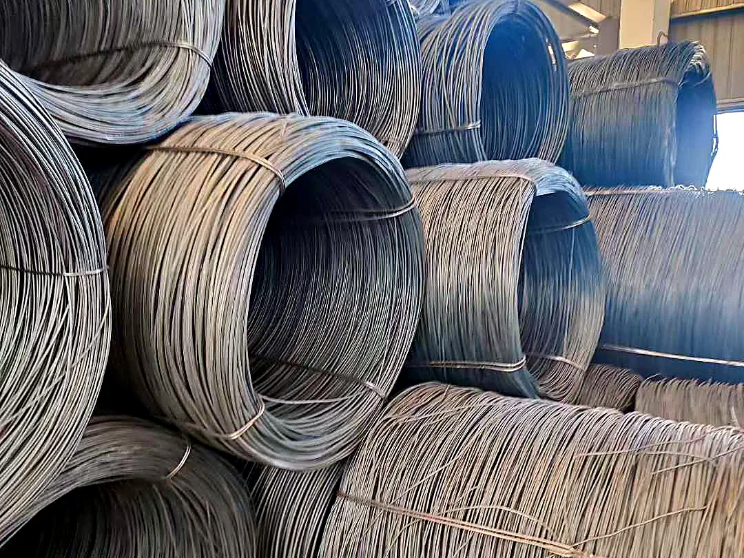 Hot-Rolled Wire Rod & Plain Round Bar - inspected and packed for shipment