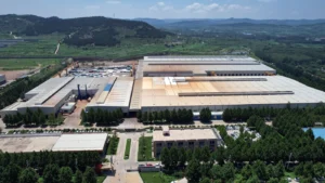 Parque industrial de la acería de tubo