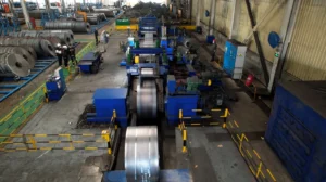 Steel coil and plate storage
